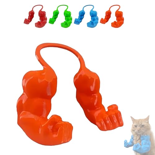 PDDBKTEI Katze Arm Wackeln, Muskelarme für Katzen, Kreatives TierkostüM, Ideal als FotozubehöR, Einfach Anzulegen/Abzunehmen, ErmöGlicht UneingeschräNkte Bewegungsfreiheit PDDBKTEI Katze Arm Wackeln, Muskelarme für Katzen, Kreatives TierkostüM, Ideal als FotozubehöR, Einfach Anzulegen/Abzunehmen, ErmöGlicht UneingeschräNkte Bewegungsfreiheit von PDDBKTEI