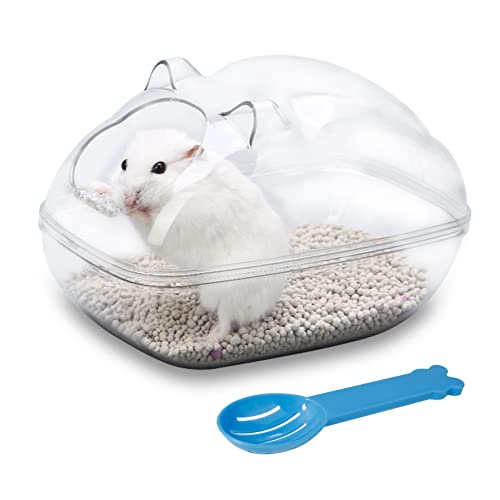 Hamster Sandbad Badewanne Behälter Kleintier Katzentoilette Badewanne Critter Badezimmer mit Schaufel Zubehör für Mäuse Igel Lemming Rennmäuse oder andere kleine Haustiere Hamster Sandbad Badewanne Behälter Kleintier Katzentoilette Badewanne Critter Badezimmer mit Schaufel Zubehör für Mäuse Igel Lemming Rennmäuse oder andere kleine Haustiere von PDFans
