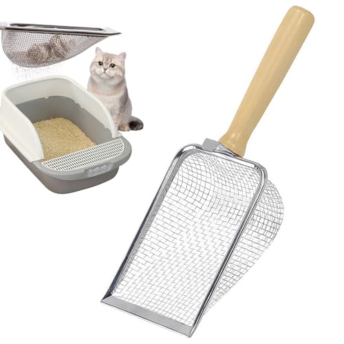 Katzenschaufel Edelstahl für katzenklo,5 mm Porengröße Metall Katzenschaufel,Großer Schaufel Für Die Katzentoilette,Cat litter Scoop antihaftbeschichtet Aluminiumlegierung,Kitty Metallschaufel Katzenschaufel Edelstahl für katzenklo,5 mm Porengröße Metall Katzenschaufel,Großer Schaufel Für Die Katzentoilette,Cat litter Scoop antihaftbeschichtet Aluminiumlegierung,Kitty Metallschaufel von PEAKGEAR