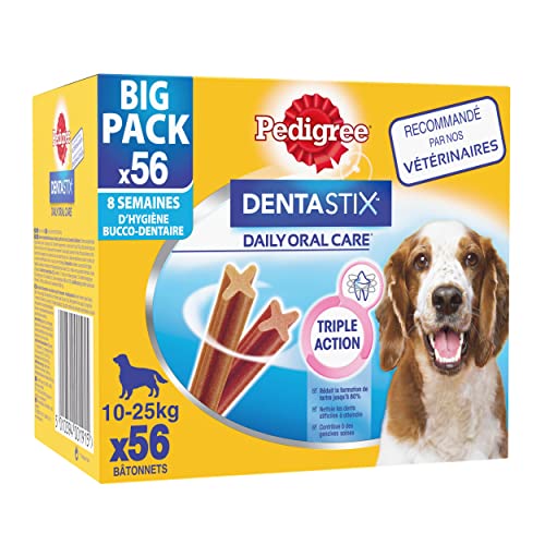 PEDIGREE 124231/2201 Dentastix Btonnets - Pour moyens chiens - 1440 g von PEDIGREE