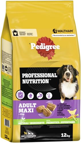 PEDIGREE Beutel Professional Nutrition Adult Maxi >25kg mit Geflügel und Gemüse 12kg von PEDIGREE