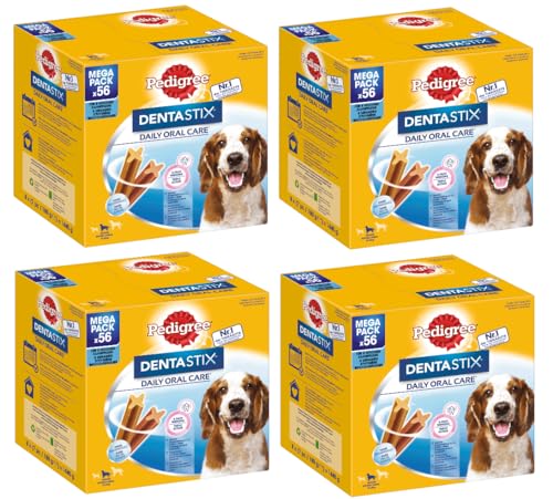 PEDIGREE DENTASTIX Daily Oral Care Multipack 10-25kg (224 Stück, Zahnpflege) von PEDIGREE