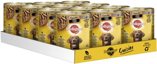 PEDIGREE Dose Cuisine in Sauce mit Kaninchen und Karotten 12 x 800g von PEDIGREE