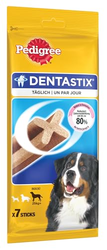PEDIGREE Hundesnacks Dentastix Zahnpflegesnacks für große Hunde, 7 Stück von PEDIGREE