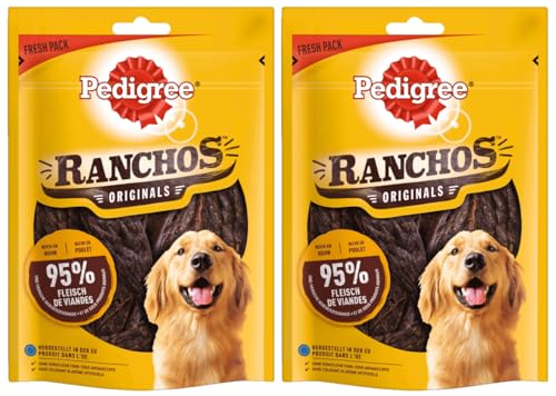 PEDIGREE RANCHOS Originals Portionsbeutel mit Huhn (2x70g) von PEDIGREE