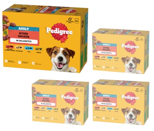 Pedigree Adult in Gelee im Multipack 4X 12x100g Hundefutter Pedigree Adult in Gelee im Multipack 4X 12x100g Hundefutter von PEDIGREE
