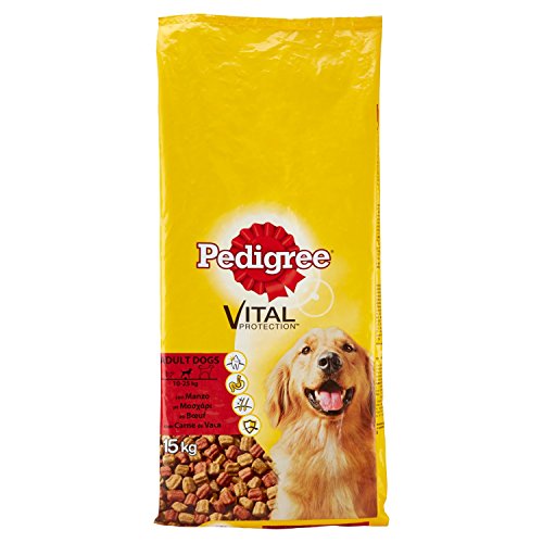 Pedigree Hunde Alleinfuttermittel Trockenfutter Complete Adult, 15 kg von PEDIGREE