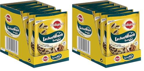 Pedigree Hundesnacks Leckerbissen Mini–Happen, 12er Pack, 6x140g – Hundekekse mit Rind– und Käsegeschmack, ideal für das Training oder für zwischendurch Pedigree Hundesnacks Leckerbissen Mini–Happen, 12er Pack, 6x140g – Hundekekse mit Rind– und Käsegeschmack, ideal für das Training oder für zwischendurch von PEDIGREE
