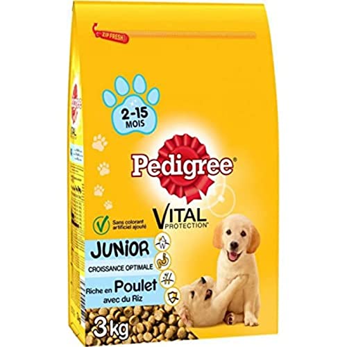 Pedigree Junior Medium mit Huhn & Reis 3kg Pedigree Junior Medium mit Huhn & Reis 3kg von PEDIGREE