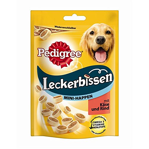 Pedigree Leckerbissen Mini-Happen 6x 140g Hundesnack Großpack Pedigree Leckerbissen Mini-Happen 6x 140g Hundesnack Großpack von PEDIGREE
