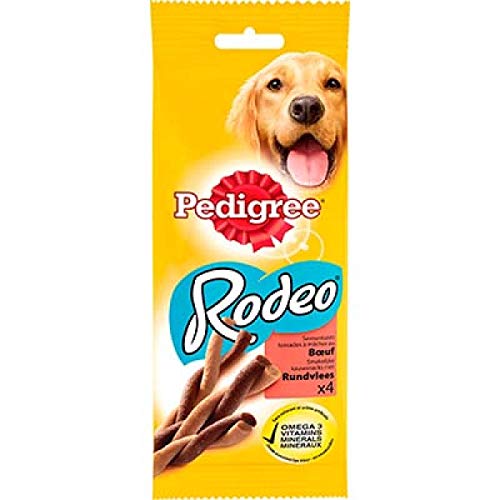 Pedigree Rodeo Belohnung, Rindfleisch, 70 g, 24 Stück Pedigree Rodeo Belohnung, Rindfleisch, 70 g, 24 Stück von Pedigree