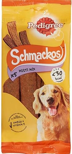 Pedigree Schmackos Leckerbissen für Hunde Aller Rassen mit Rindfleisch (15 x 36g) von PEDIGREE
