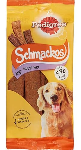 Pedigree Schmackos Leckerbissen für Hunde Aller Rassen mit Rindfleisch (30 x 36g) von PEDIGREE