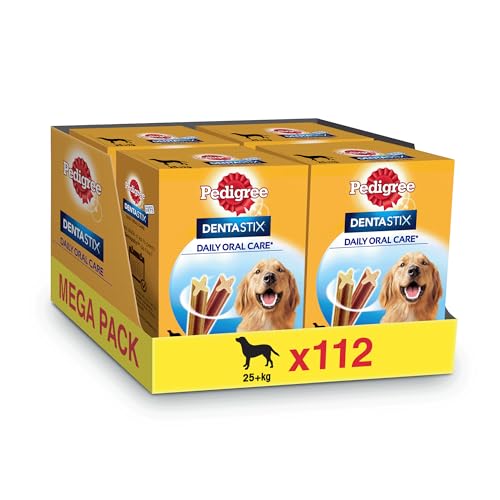 Pedigree Snacks DentaStix Multipack für grosse Hunde (>25kg), 1er Pack (1 x 1.1 kg) von PEDIGREE