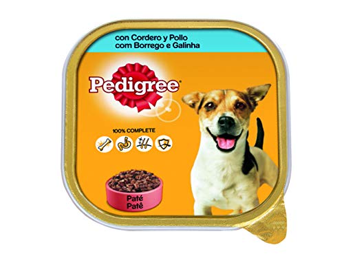 Pedigree Wet Food für Hunde, Lamm- und Hühnergeschmack, 300g Pedigree Wet Food für Hunde, Lamm- und Hühnergeschmack, 300g von PEDIGREE