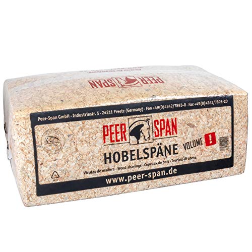 Span Einstreu 18 kg Frässpäne, 600 Liter Streuvolumen, Saugfähiges Streu Holz-Späne vom Stamm, Kleintierstall Frässpäne Pferdestall Kleinstall, Großstall Span Einstreu 18 kg Frässpäne, 600 Liter Streuvolumen, Saugfähiges Streu Holz-Späne vom Stamm, Kleintierstall Frässpäne Pferdestall Kleinstall, Großstall von Jlwiy