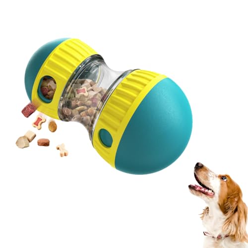 Interaktives Hundespielzeug,Futterball für Hunde,Snackball Hund,Leckerli Ball für Hunde,Hundespielzeug Unzerstörbar für Kleine/Mittlere/Große Hunde zum Trainieren des Spaßes beim Füttern PT001-GN von PEIKID