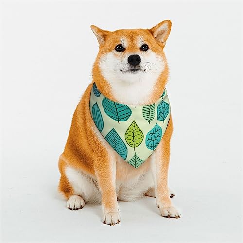 Minimal Blatt Muster Hund Bandanas Einstellbare Dreieck Hund Schal Waschbar Doppelschicht Haustier Halstuch Lätzchen für Haustier Kostüm Versorgung Minimal Blatt Muster Hund Bandanas Einstellbare Dreieck Hund Schal Waschbar Doppelschicht Haustier Halstuch Lätzchen für Haustier Kostüm Versorgung von PEIXEN