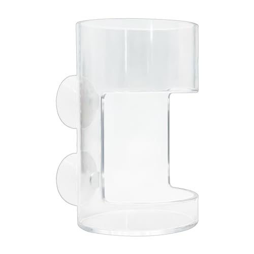 PEKMAR Fischfutterrohr, Betta Fischfutterhaus,Aquarium-Futterspender, transparentes Futterrohr | Saugnapf Betta Feeder Futterspender, Garnelen-Futterschale, transparente Futtermittel PEKMAR Fischfutterrohr, Betta Fischfutterhaus,Aquarium-Futterspender, transparentes Futterrohr | Saugnapf Betta Feeder Futterspender, Garnelen-Futterschale, transparente Futtermittel von PEKMAR