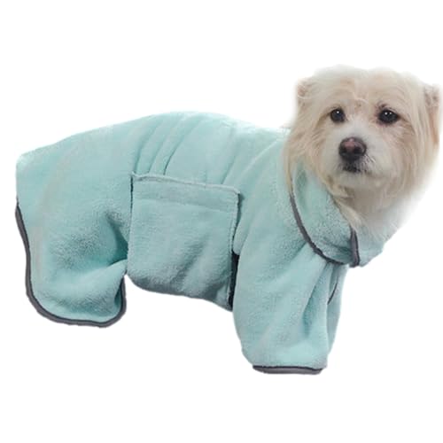 PEKMAR Hunde-Bademantel-Handtuch, saugfähiges Hundehandtuch – super saugfähig, ultraweich, verstellbar, leicht, schnell trocknend, maschinenwaschbar, Hundemäntel für nach dem Baden PEKMAR Hunde-Bademantel-Handtuch, saugfähiges Hundehandtuch – super saugfähig, ultraweich, verstellbar, leicht, schnell trocknend, maschinenwaschbar, Hundemäntel für nach dem Baden von PEKMAR