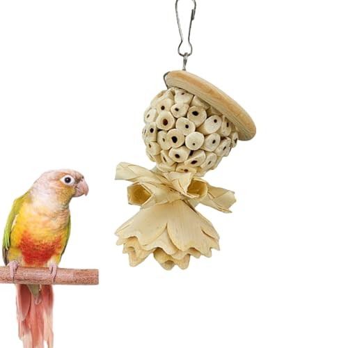 PEKMAR Kauspielzeug für Papageien, Kauspielzeug für Papageien, Spielzeug, Vogelkäfig-Zubehör für Papageien, Nymphensittiche, Sittiche, Sittiche PEKMAR Kauspielzeug für Papageien, Kauspielzeug für Papageien, Spielzeug, Vogelkäfig-Zubehör für Papageien, Nymphensittiche, Sittiche, Sittiche von PEKMAR