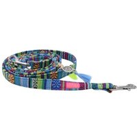 PELLINA - Boho Boy - 3fach Leine - Hundeleine silber L-XL von PELLINA