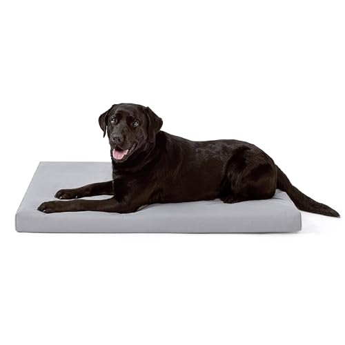 PELZIN Cybarmour kaufestes Hundebett, orthopädische, unzerstörbare Hundebox-Pad, für den Außenbereich, wasserdicht, für aggressive Kauer, große Rassen, passend für 106,7 cm große Käfige, 104,1 x 68,6 von PELZIN