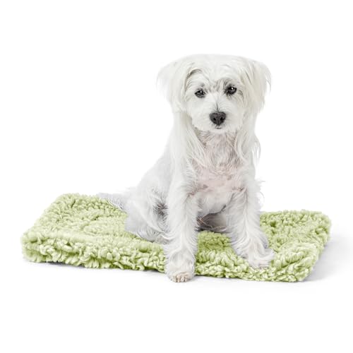 PELZIN Stoutwool unzerstörbares Hundebett, flauschig, kaufest, robuste Hundehüttenunterlage für aggressive Kauer, ideal für extra kleine Rassen, passend für 55,9 cm große Käfige, 53,3 x 30,5 cm, von PELZIN