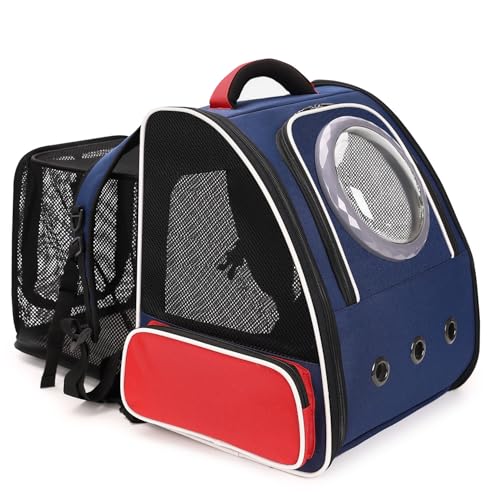 PENCCOR Haustier Erweiterbar Hunde Katzen Rucksack Raumkapsel, Tragbar Transportrucksack Transporttasche für Haustiere Reisen Atmungsaktive Rucksack für große Katzen Kleine Hunde PENCCOR Haustier Erweiterbar Hunde Katzen Rucksack Raumkapsel, Tragbar Transportrucksack Transporttasche für Haustiere Reisen Atmungsaktive Rucksack für große Katzen Kleine Hunde von PENCCOR