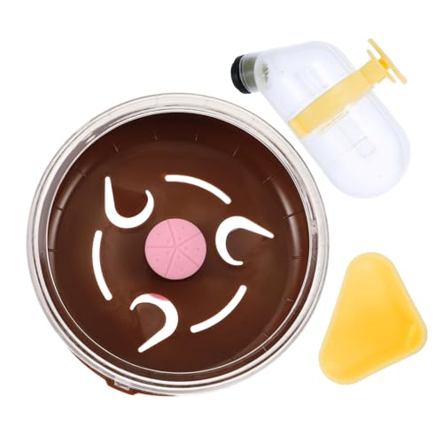 PENIKOKO 1 Satz Teiliges mit Futter und Wassernapf Laufrad für Hamster und Andere Kleine Platzsparendes Zubehör für Käfige zu Reinigen Installieren PENIKOKO 1 Satz Teiliges mit Futter und Wassernapf Laufrad für Hamster und Andere Kleine Platzsparendes Zubehör für Käfige zu Reinigen Installieren von PENIKOKO