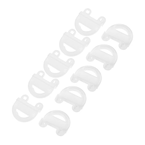 PENIKOKO 10 Stück Snap Cage Accessoires Groß Haustier Schnalle Kisten Für Käfig Verriegeln Tür Und Zubehör Anschlüsse Drinnen Mittel Kunststoffverbinder Verbindungsclips Weiß Plastik PENIKOKO 10 Stück Snap Cage Accessoires Groß Haustier Schnalle Kisten Für Käfig Verriegeln Tür Und Zubehör Anschlüsse Drinnen Mittel Kunststoffverbinder Verbindungsclips Weiß Plastik von PENIKOKO