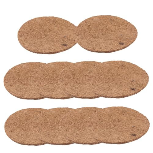 PENIKOKO 10 Stück Taubennestunterlagen Vogeleierunterlage aus Natürlichem Material Runde Nistmatten für Haustiere Atmungsaktive Bruteimatten für Tauben und Vögel für Kalte Temperaturen PENIKOKO 10 Stück Taubennestunterlagen Vogeleierunterlage aus Natürlichem Material Runde Nistmatten für Haustiere Atmungsaktive Bruteimatten für Tauben und Vögel für Kalte Temperaturen von PENIKOKO