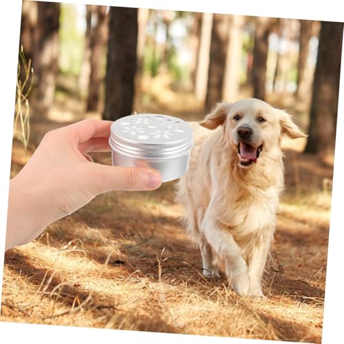 PENIKOKO 12 Stück Teiliges Hundeschnüffelset Aluminium Duftboxen für Geruchstraining Robustes Hundegeruch Behälter Praktisches Agility Trainingszubehör für Such Spürhunde von PENIKOKO