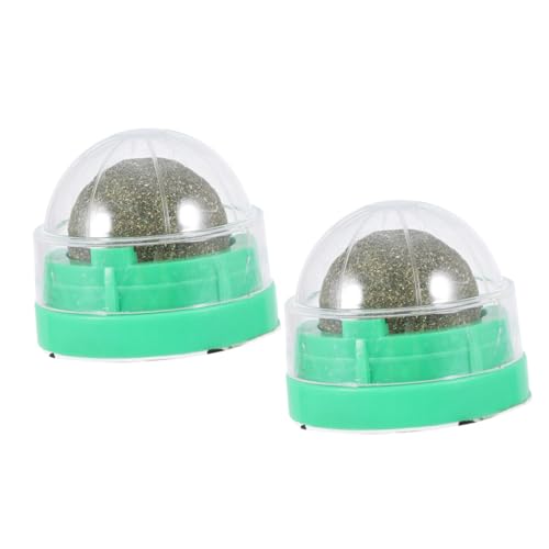 PENIKOKO 2 STÜCK Natürlicher Katzenspielzeug Katzenminze Ball Drehbarer Katzenleckball für Zahnpflege und Verdauungsförderung Vitaminreicher Katzensnack zur Appetitanregung und PENIKOKO 2 STÜCK Natürlicher Katzenspielzeug Katzenminze Ball Drehbarer Katzenleckball für Zahnpflege und Verdauungsförderung Vitaminreicher Katzensnack zur Appetitanregung und von PENIKOKO