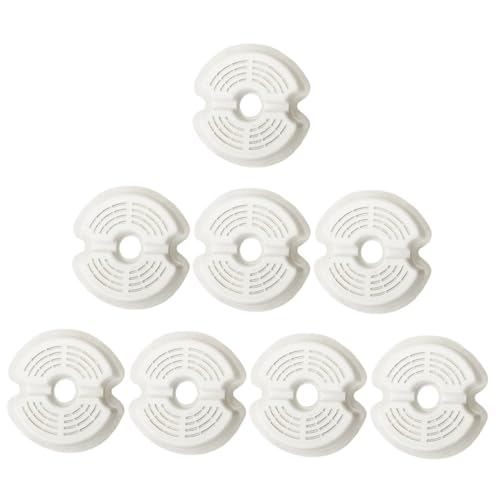 PENIKOKO 2 Sätze Teilig Pet Fountain Filter Ersatzfilter Rund mit Aussparung Aktivkohlefilter für Katzen und Hundetrinkbrunnen Stabile Wasserfiltration Verbessert Geschmack Fördert Trinken PENIKOKO 2 Sätze Teilig Pet Fountain Filter Ersatzfilter Rund mit Aussparung Aktivkohlefilter für Katzen und Hundetrinkbrunnen Stabile Wasserfiltration Verbessert Geschmack Fördert Trinken von PENIKOKO