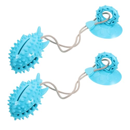 PENIKOKO 2 Stück Hundespielzeug Ziehen Kauspielzeug Für Hunde Kauer Spielzeughund Kauen Beißen Spender Klein Quietschspielzeug Für Hunde Haustiere Welpe Aggressiv Blue PENIKOKO 2 Stück Hundespielzeug Ziehen Kauspielzeug Für Hunde Kauer Spielzeughund Kauen Beißen Spender Klein Quietschspielzeug Für Hunde Haustiere Welpe Aggressiv Blue von PENIKOKO