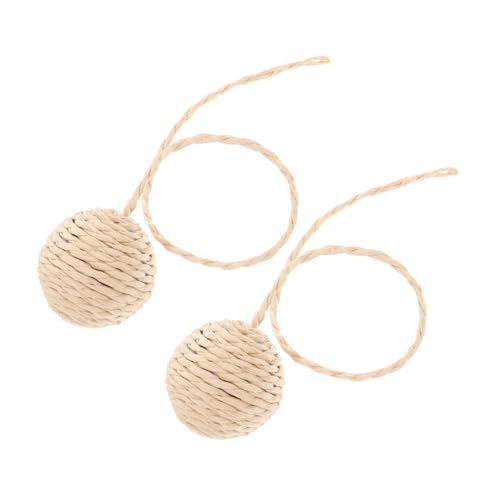 PENIKOKO 2 Stück Katzenkratzbaum Ersatz mit Papiergewebe Ball Katzenspielzeug für Drinnen für Katzen Langlebig und Vielseitig Beschäftigung für Ihre PENIKOKO 2 Stück Katzenkratzbaum Ersatz mit Papiergewebe Ball Katzenspielzeug für Drinnen für Katzen Langlebig und Vielseitig Beschäftigung für Ihre von PENIKOKO