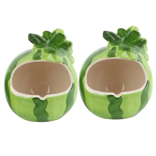 PENIKOKO 2 Stück Keramik Hamsterhaus Wassermelonenform Sommer Kühlnest für Kleintiere Kleines Haustierhaus Käfig Zubehör Niedliches Langlebiges Nagerhaus für Zwerghamster und Rennmäuse PENIKOKO 2 Stück Keramik Hamsterhaus Wassermelonenform Sommer Kühlnest für Kleintiere Kleines Haustierhaus Käfig Zubehör Niedliches Langlebiges Nagerhaus für Zwerghamster und Rennmäuse von PENIKOKO