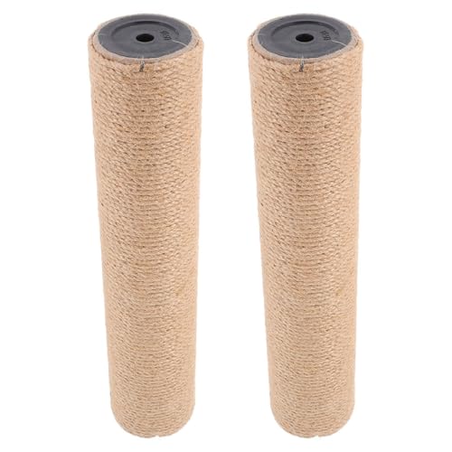 PENIKOKO 2 Stück Sisal Kratzsäulen für Katzen Ersatzteile für Kratzbäume Hoch und Platzsparend für Kleine Wohnungen und Funktionale Kratzflächen PENIKOKO 2 Stück Sisal Kratzsäulen für Katzen Ersatzteile für Kratzbäume Hoch und Platzsparend für Kleine Wohnungen und Funktionale Kratzflächen von PENIKOKO