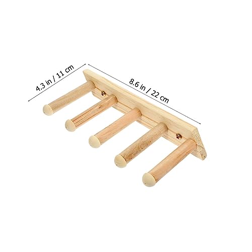 PENIKOKO 2 Stück Teiliges Katzenwandregal aus Holz mit rutschfeste Katzenkletterleiter Platzsparende Wandmontage Kratzfestes Katzenmöbel für Innenräume Geeignet für Hauskatzen von PENIKOKO