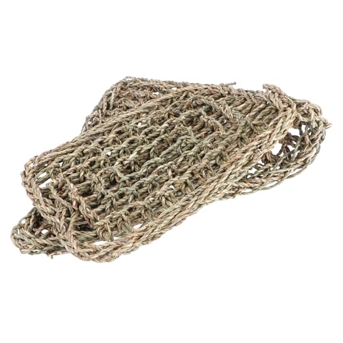 PENIKOKO 2 Stück Teiliges Seaweed Lizard Hammock aus Natürlichem Material Atmungsaktive Langlebige Reptilien Hängematte für Bartagamen Kletterbett zur Erweiterung Terrarienlebensraums von PENIKOKO