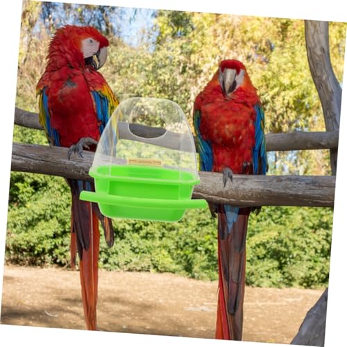 PENIKOKO 2 Stück Vogelkäfig Futternäpfe zum Aufhängen Multifunktionale Futter Wasserschalen für Papageien Kaninchen Tauben Leichtes Verschleißfestes Material Praktisches Zubehör für PENIKOKO 2 Stück Vogelkäfig Futternäpfe zum Aufhängen Multifunktionale Futter Wasserschalen für Papageien Kaninchen Tauben Leichtes Verschleißfestes Material Praktisches Zubehör für von PENIKOKO