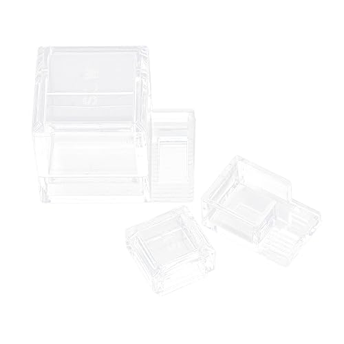 PENIKOKO 2Stücke Ameisen Wasserschalen Transparente Fütterungsbereiche für Ameisen Nester Einfache Reinigung Material für Ameisenliebhaber und Züchter von PENIKOKO