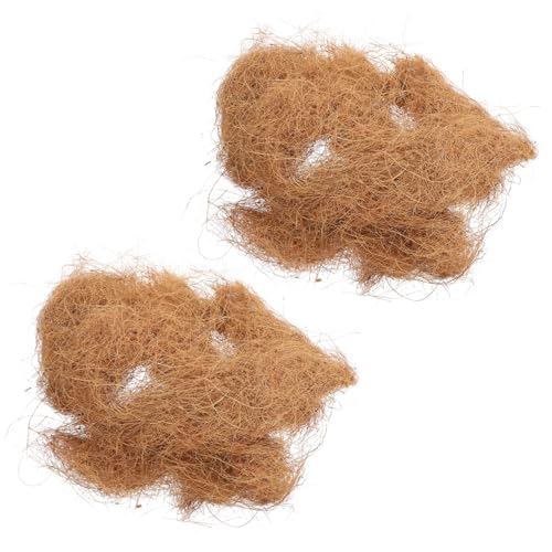 PENIKOKO 2stücke Vogelhaus Mit Kokosfaser-nestmaterial Gemütliche Und Sichere Schlafplätze Für Vögel Für Garten Und Vogelzucht Hellbraun PENIKOKO 2stücke Vogelhaus Mit Kokosfaser-nestmaterial Gemütliche Und Sichere Schlafplätze Für Vögel Für Garten Und Vogelzucht Hellbraun von PENIKOKO