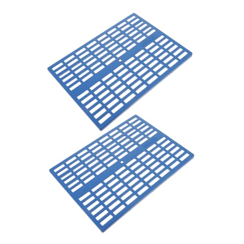 PENIKOKO 2Stücke Kaninchenkäfigmatte Hochwertige Bodenmatte für Kleintiere mit Lochdesign zu Reinigen Vielseitig Einsetzbar für Andere Kleine Haustiere von PENIKOKO
