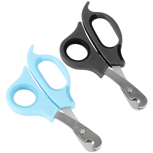 PENIKOKO 2Stücke Krallenschneider für Katzen Ergonomischer Nagelknipser für Kätzchen Langlebig Bedienen für Sanfte und Sichere Pflege von PENIKOKO