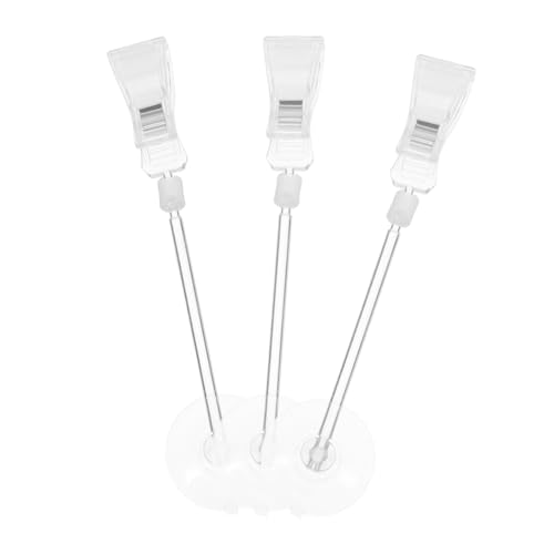 PENIKOKO 3 Stück Aquarium-Saugnapfklemme pflanzenständer klemmbausteine Saugnapf-Clips Aquarienklammern für Futter Aquarium-Pflanzenhalter-Clips Fischfutterhalter Saugklemme p.s Transparent PENIKOKO 3 Stück Aquarium-Saugnapfklemme pflanzenständer klemmbausteine Saugnapf-Clips Aquarienklammern für Futter Aquarium-Pflanzenhalter-Clips Fischfutterhalter Saugklemme p.s Transparent von PENIKOKO