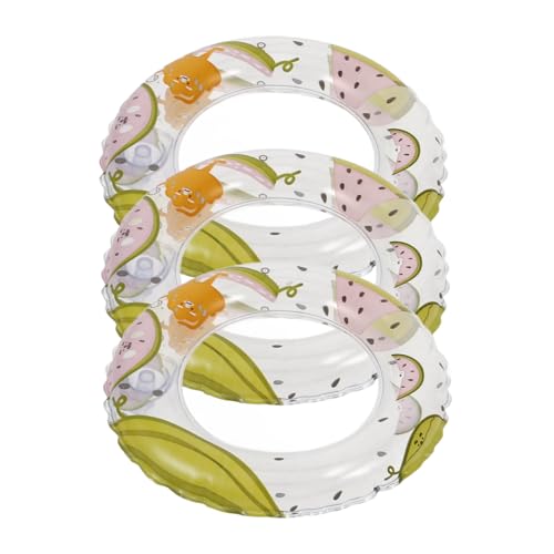 PENIKOKO 3 Stück Aufblasbare Schildkröten Sonnenplattform Schwimmring für Schildkröten Ruheplatz und Schwimmdock für Aquarien und Terrarien von PENIKOKO