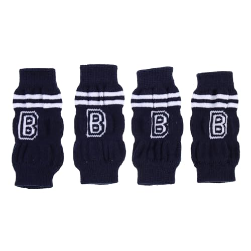 PENIKOKO 4 Stück Anti rutsch Haustier socken für Hunde und Katzen Gelenkschutz und Wärmer rutschfeste Beinsocken mit Niedlichem Muster Geeignet für Kleine bis Mittelgroße Haustiere mit PENIKOKO 4 Stück Anti rutsch Haustier socken für Hunde und Katzen Gelenkschutz und Wärmer rutschfeste Beinsocken mit Niedlichem Muster Geeignet für Kleine bis Mittelgroße Haustiere mit von PENIKOKO