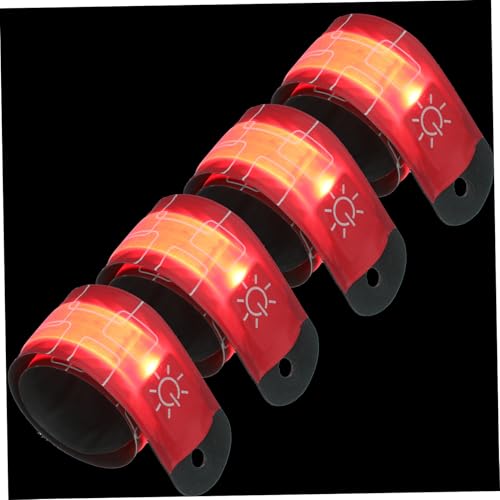 PENIKOKO 4 Stück LED Reflektierende Pferdebeinschoner Verstellbare Sicherheitsbänder für Radfahren Hohe Helligkeit für Nachtsichtbarkeit USB Wiederaufladbare Beleuchtung PENIKOKO 4 Stück LED Reflektierende Pferdebeinschoner Verstellbare Sicherheitsbänder für Radfahren Hohe Helligkeit für Nachtsichtbarkeit USB Wiederaufladbare Beleuchtung von PENIKOKO